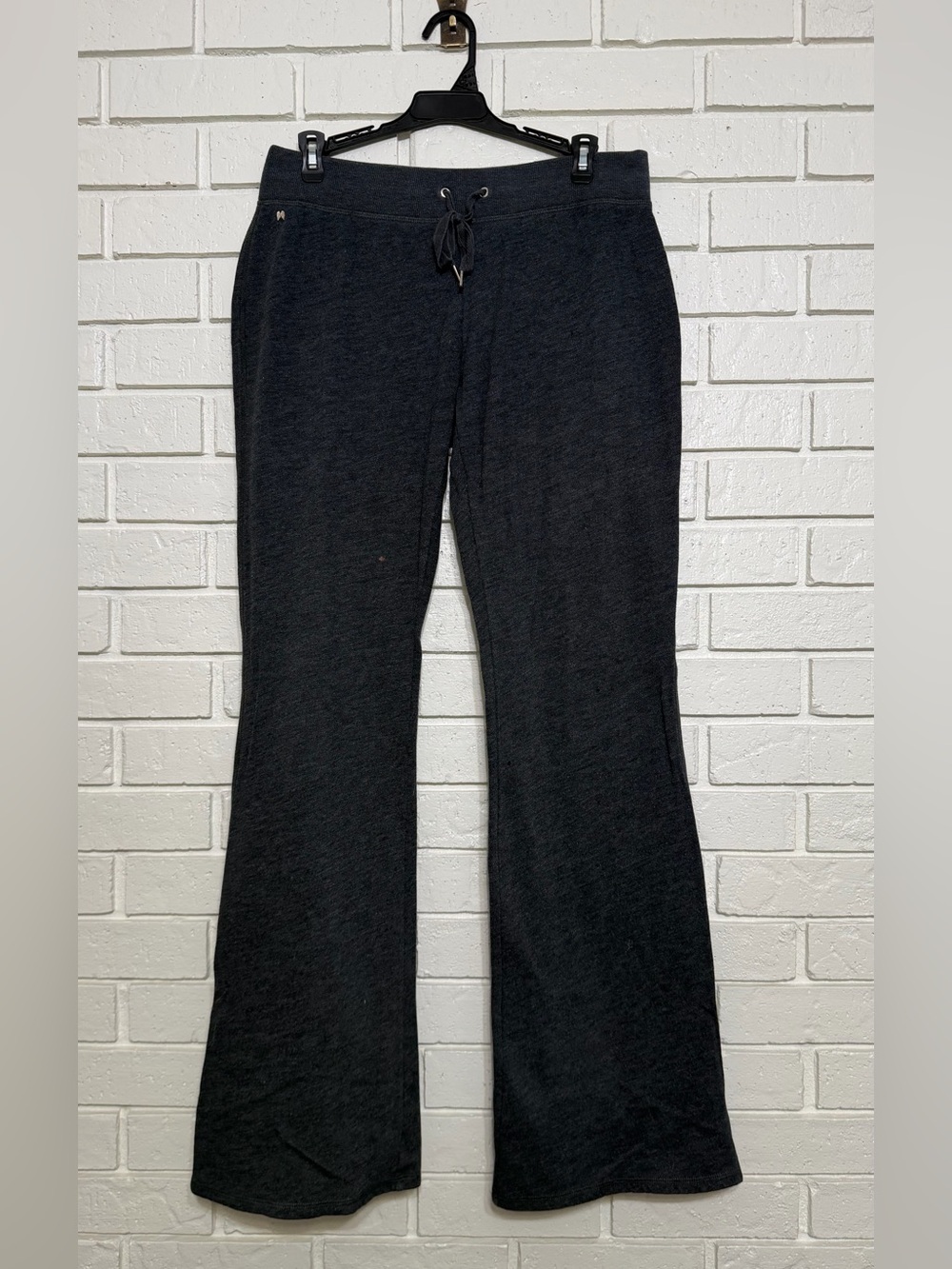 Victoria’s Secret Charcoal Gray Flared Sweatpants Size M